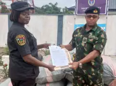 Navy Hands Over Sacks Of Seized Cannabis To NDLEA In Badagry Navy Hands Over Sacks Of Seized Cannabis To NDLEA In Badagry