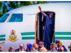 After Presenting N27.5trn Budget, Tinubu Jets Out To Dubai Traffic Intensifies As Tinubu Visits Lagos