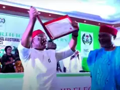 Uzodimma Receives Certificate Of Return After Re-election As Imo Governor