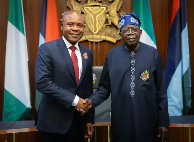 Mbah Meets Tinubu In Aso Rock, Rates FG’s Economic Policies High On FDI Mbah Meets Tinubu In Aso Rock, Rates FG’s Economic Policies High On FDI