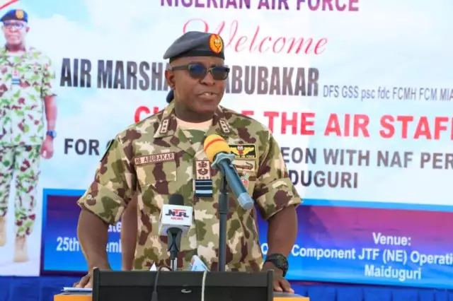 We’re Achieving Safe, Secure Nigeria, Chief Of Air Staff Abubakar Assures