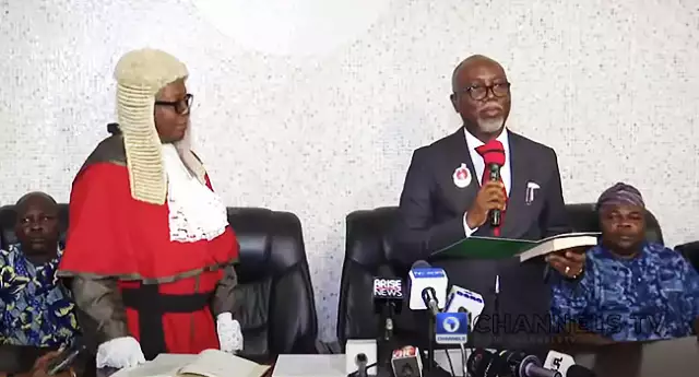 Aiyedatiwa Sworn-in As Substantive Governor Of Ondo State