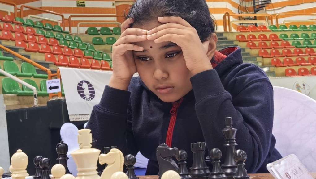 8-Year-Old Schoolgirl Wins Best Female European Chess Player