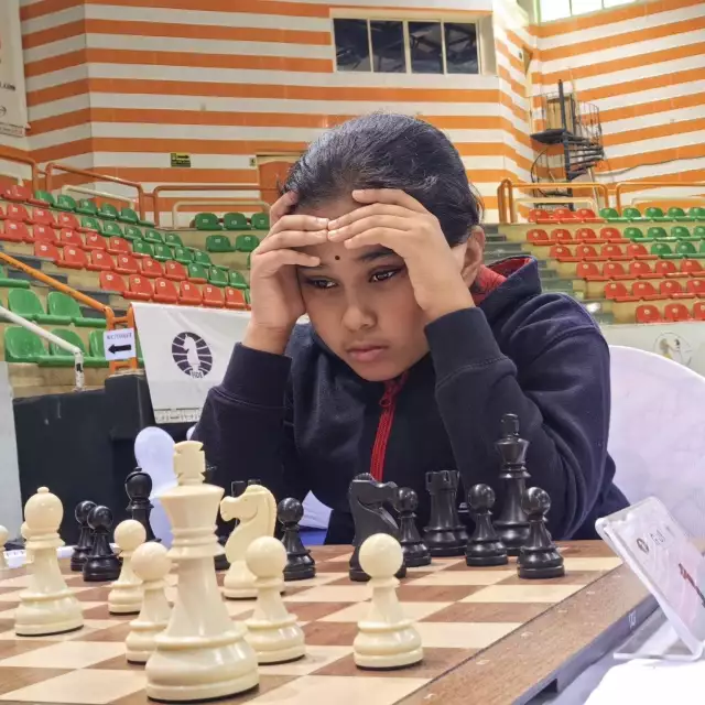 8-Year-Old Schoolgirl Wins Best Female European Chess Player 8-Year-Old Schoolgirl Wins Best Female European Chess Player
