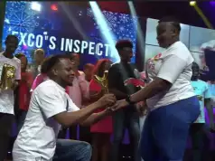 Abia Youth Cordinator Proposes To Female Choir Member During Church Hangout (Photos) Abia Youth Cordinator Proposes To Female Choir Member During Church Hangout (Photos)
