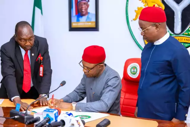 Gov. Mbah Lists Gains Expected As He Signs N521.5bn 2024 Budget Into Law