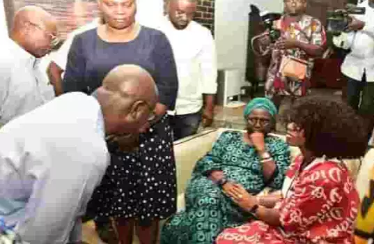 Gov. Aiyedatiwa Visits Widow Of Late Predecessor, Akeredolu