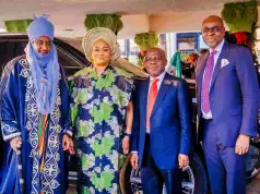 As Gov. Otti Thinks Outside The Box With Abia Global Economic Advisory Council, By Kazie Uko Governor Alex Otti with the Co-Chairmen of the Abia Global Economic Advisory Council. From left, former CBN Governor, Muhammad Sanusi; former Director General of Securities and Exchange Commission, Ms Arunma Oteh; and right, Mr. Bolaji Balogun, Chief Executive Officer of Chapel Hill Denham.