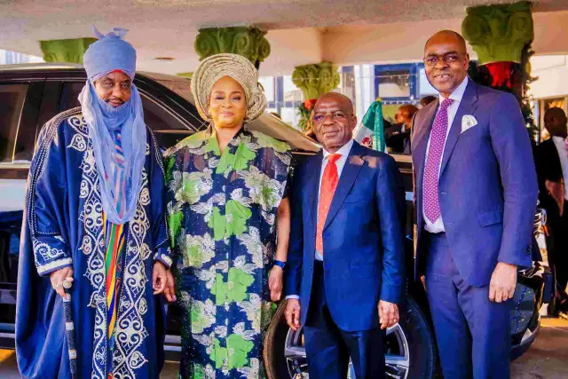 As Gov. Otti Thinks Outside The Box With Abia Global Economic Advisory Council, By Kazie Uko Governor Alex Otti with the Co-Chairmen of the Abia Global Economic Advisory Council. From left, former CBN Governor, Muhammad Sanusi; former Director General of Securities and Exchange Commission, Ms Arunma Oteh; and right, Mr. Bolaji Balogun, Chief Executive Officer of Chapel Hill Denham.