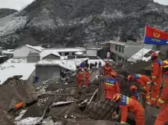 47 Buried In Southwest China Landslide 47 Buried In Southwest China Landslide
