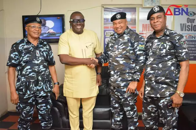 Abia CP Visits ABN TV/Radio Studio, Tenders Apologies As Bernard Is Released Abia CP Visits ABN TV/Radio Studio, Tenders Apologies As Bernard Is Released