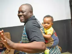 Nigerian Man Who Welcomed First Child After 12 Years In Marriage Shows How He’s Taking Care Of The Baby (Photos, Video) Nigerian Man Who Welcomed First Child After 12 Years In Marriage Shows How He's Taking Care Of The Baby (Photos, Video)
