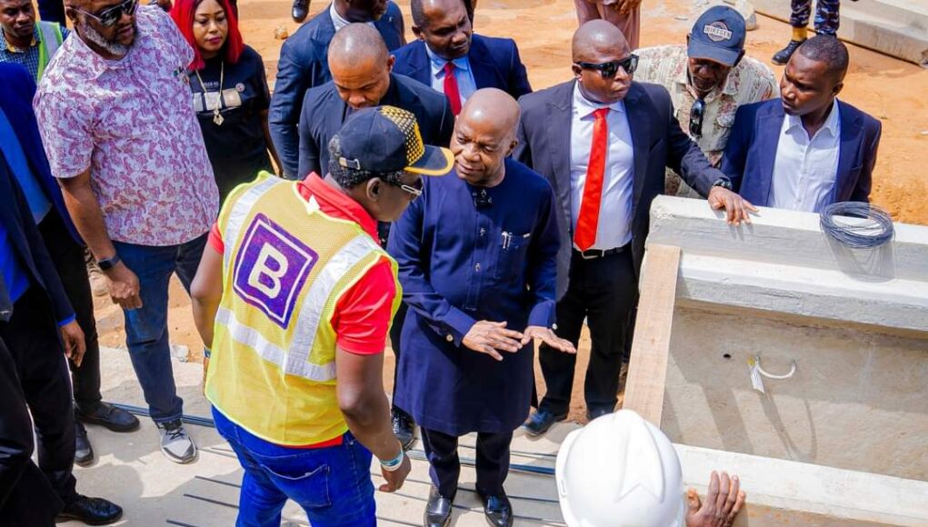 Gov. Otti Praises Julius Berger Over Work At Port Harcourt Road, Promises Early Completion