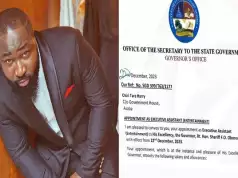 Singer Harrysong Appointed Aide To Delta Gov, Sheriff Oborevwori Singer Harrysong Appointed Aide To Delta Gov, Sheriff Oborevwori