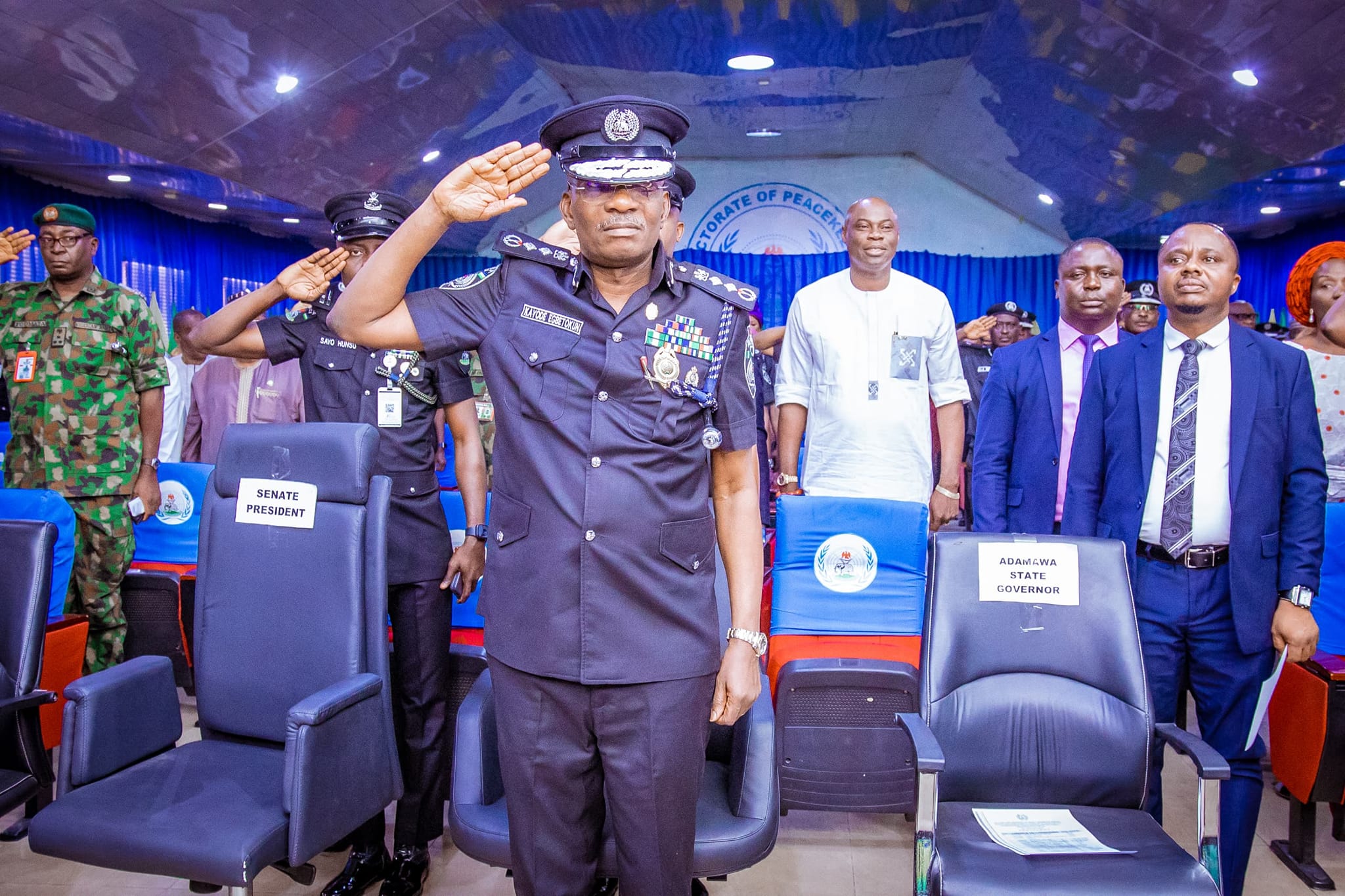 IGP Decorates 14 AIGs, 21 CPs, Redeploys Newly Promoted Senior Officers (Photos, Video)