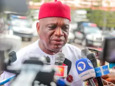 Natural Disasters Threatening Road Infrastructures, Stability, Others In Abia North – Sen Kalu Sen. Kalu Donates Security Vehicles To Police, Vigilante, Urge Nigerians To Embrace Farming (Photos, Video)
