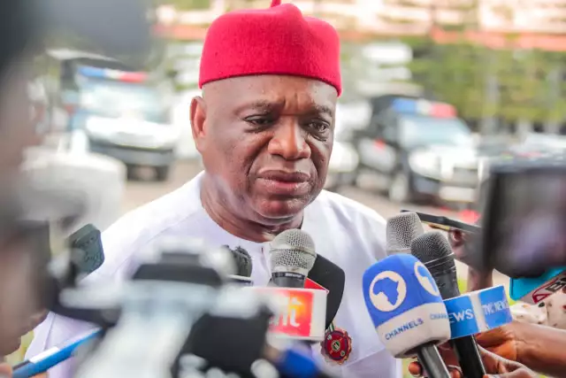 Natural Disasters Threatening Road Infrastructures, Stability, Others In Abia North – Sen Kalu Sen. Kalu Donates Security Vehicles To Police, Vigilante, Urge Nigerians To Embrace Farming (Photos, Video)