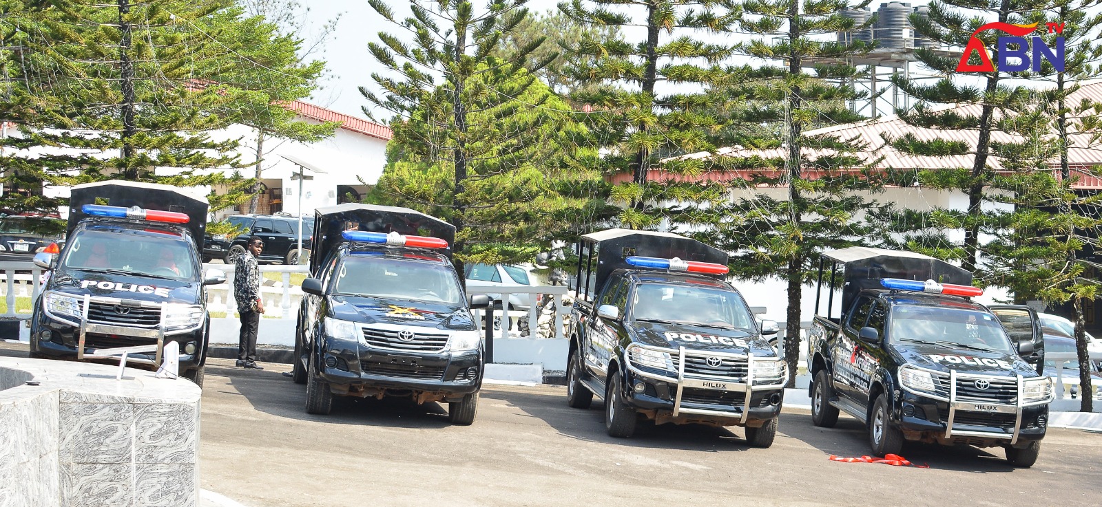 Sen. Kalu Donates Security Vehicles To Police, Vigilante, Urge Nigerians To Embrace Farming (Photos, Video)