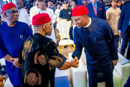 Ogah Salutes Otti On Supreme Court Victory, Urges Sustained Clarity Of Purpose Ogah Salutes Otti On Supreme Court Victory, Urges Sustained Clarity Of Purpose