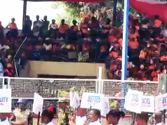 Imo Residents Troop Out In Large Numbers For Uzodimma’s Second Term Inauguration, Shun Sit-At-Home Protest