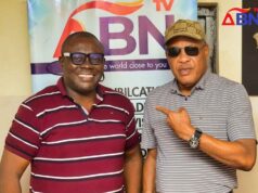 Rep. Obi Aguocha Storms ABN TV Office In Solidarity Visit, Frowns At Police Invasion (Photos, Video)