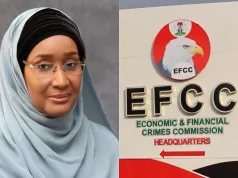 Sadiya Finally Arrives EFCC Headquarters Over Alleged N37.1bn ‘Fraud’ Sadiya Finally Arrives EFCC Headquarters Over Alleged N37.1bn ‘Fraud’