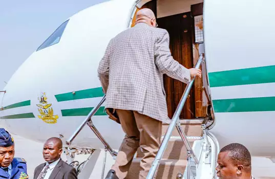 VP Shettima Jets Out To Switzerland For World Economic Forum