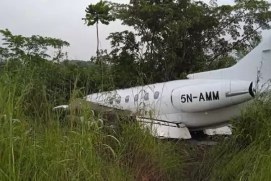 Private Jet Carrying VIPs Crash-lands In Ibadan