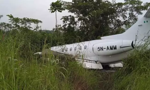 Private Jet Carrying VIPs Crash-lands In Ibadan