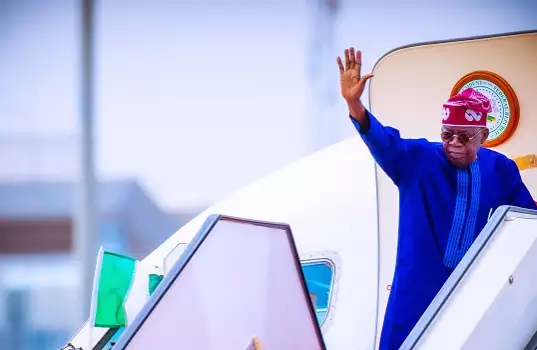 Tinubu Set To Observe Eid-El-Fitr In Lagos Tinubu Returns To Abuja Following AU Summit In Addis Ababa