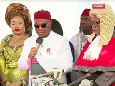 Uzodimma Sworn In For Second Term As Imo Governor Uzodimma Sworn In For Second Term As Imo Governor