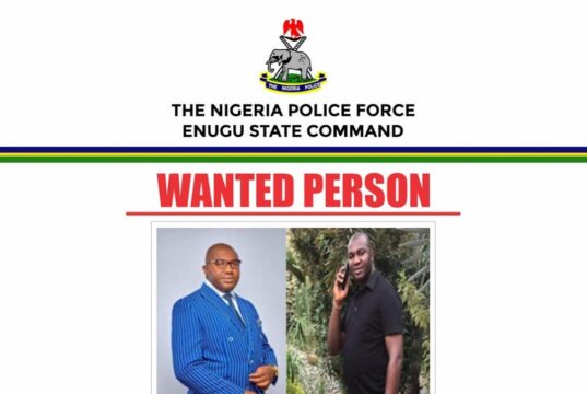 Enugu Police Declare Man Wanted For Attempted Kidnapping, Assassination Enugu Police Declare Man Wanted For Attempted Kidnapping, Assassination