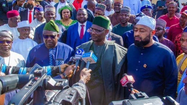 North Central Governors Visit Mutfwang, Donates N100m To Victims Of Plateau Killings