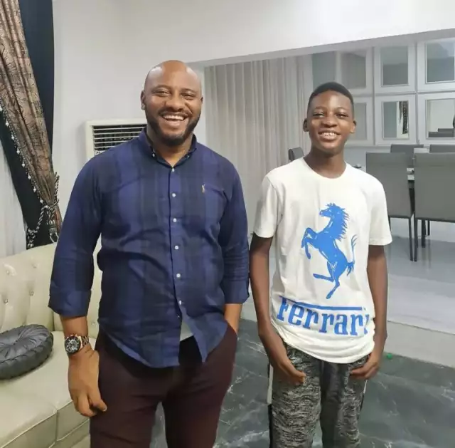 Yul Edochie Celebrates Son’s 17th Posthumous Birthday