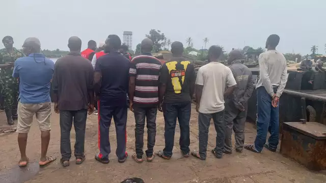 EFCC Probes Eight Suspected Oil Thieves In Rivers EFCC Probes Eight Suspected Oil Thieves In Rivers