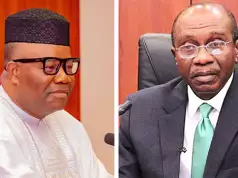 Alleged Defamation: Emefiele Threatens Akpabio With N25bn Lawsuit Alleged Defamation: Emefiele Threatens Akpabio With N25bn Lawsuit