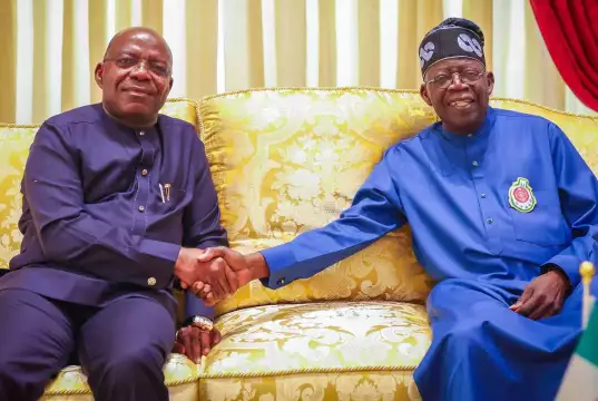 Gov. Otti Denies Suing Tinubu As ICC Over Refusal To Establish Seaport, Airport In Abia "Abia Is Working", President Tinubu Hails Gov. Otti's Performance In Office