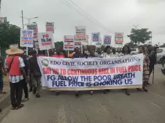 Edo CSOs Protest Economic Hardship In Benin Edo CSOs Protest Economic Hardship In Benin
