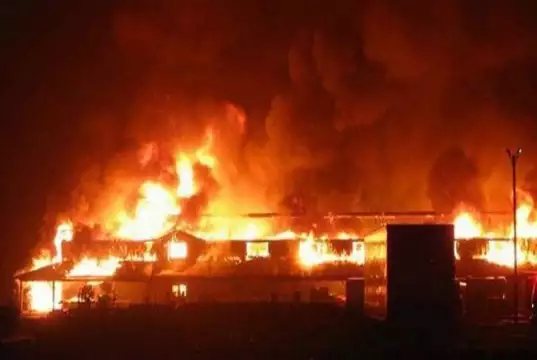 Fire Guts Offices In Female Hostel At UI Fire Guts Offices In Female Hostel At UI