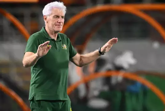 South Africa’s Coach Broos Commends Team After Beating South Korea 1-0 South Africa’s Coach Broos Commends Team After Beating South Korea 1-0