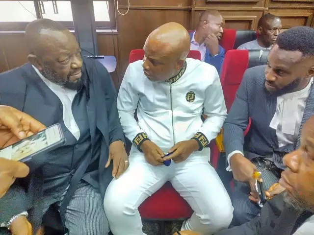 VIDEO: Nnamdi Kanu, IPOB leader, Appears In Abuja Court Today Court To Rule On Nnmadi Kanu’s Bail Application March 19