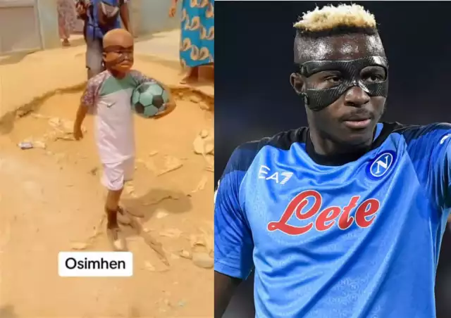 Osimhen Awards Young Fan N2.5m In Viral Video Osimhen Awards Young Fan N2.5m In Viral Video