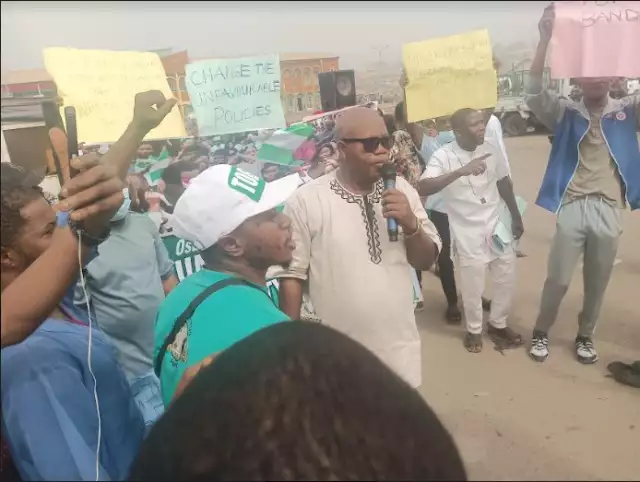 Osun Youths Stage Protest Over High Cost Of Living Osun Youths Stage Protest Over High Cost Of Living