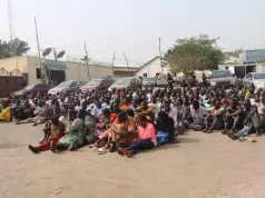 Abuja Police Detain 307 Suspects Following Black Spot Raid Abuja Police Detain 307 Suspects Following Black Spot Raid