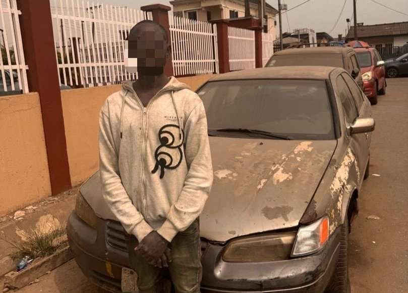 Lagos police Apprehend Gang Leader Of One-Chance Robbery