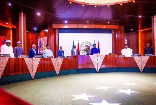 Tinubu Swears In NPC Commissioner, Presides Over FEC Tinubu Presides Over FEC Meeting