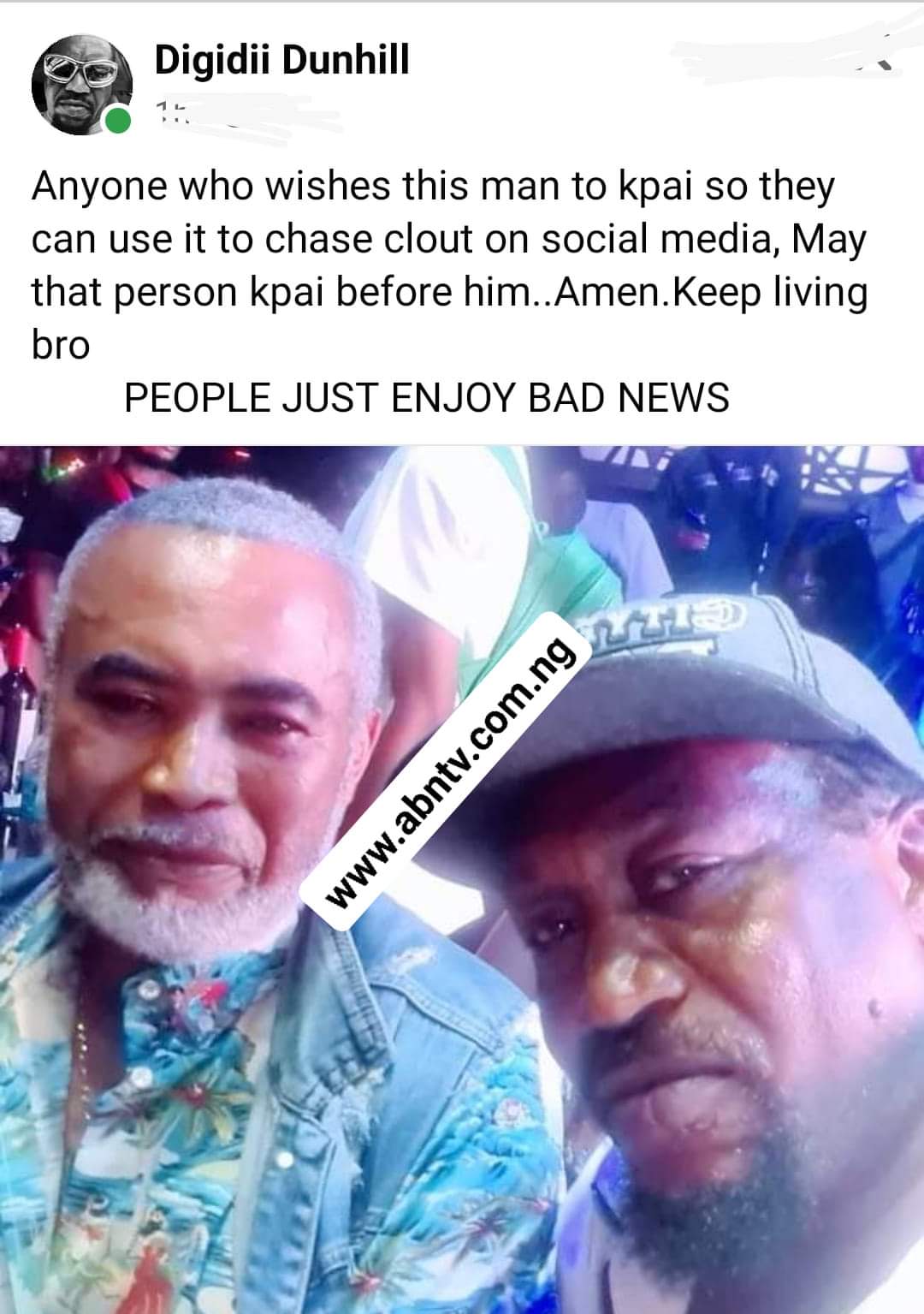 VIDEO: Those Wishing Zack Orji Dead Will D^e Before Him, Actor Dunhill Says