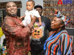Don Lulu Meets With Baby OlaPre, Born After 11 Years Of Her Parents’ Marriage (Photos, Video) Don Lulu Meets With Baby OlaPre, Born After 11 Years Of Her Parents' Marriage (Photos, Video)