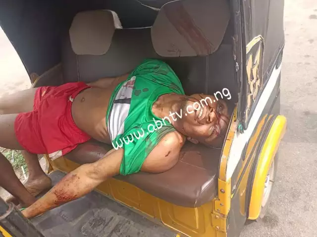 Electrician Fell Off Ladder In Popular Abia Hotel, Dies (Graphic Photos) Electrician Fell Off Ladder In Popular Abia Hotel, Dies (Graphic Photos)