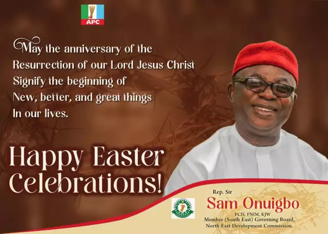 Rep. Onuigbo Tasks Christians With The Cardinal Lessons Of Christ’s Life Rep. Onuigbo Tasks Christians With The Cardinal Lessons Of Christ's Life